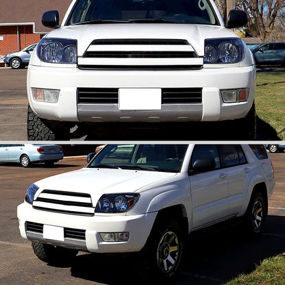 2003-2005 Toyota 4Runner Factory Style Headlights (Matte Black Housing/Clear Lens)