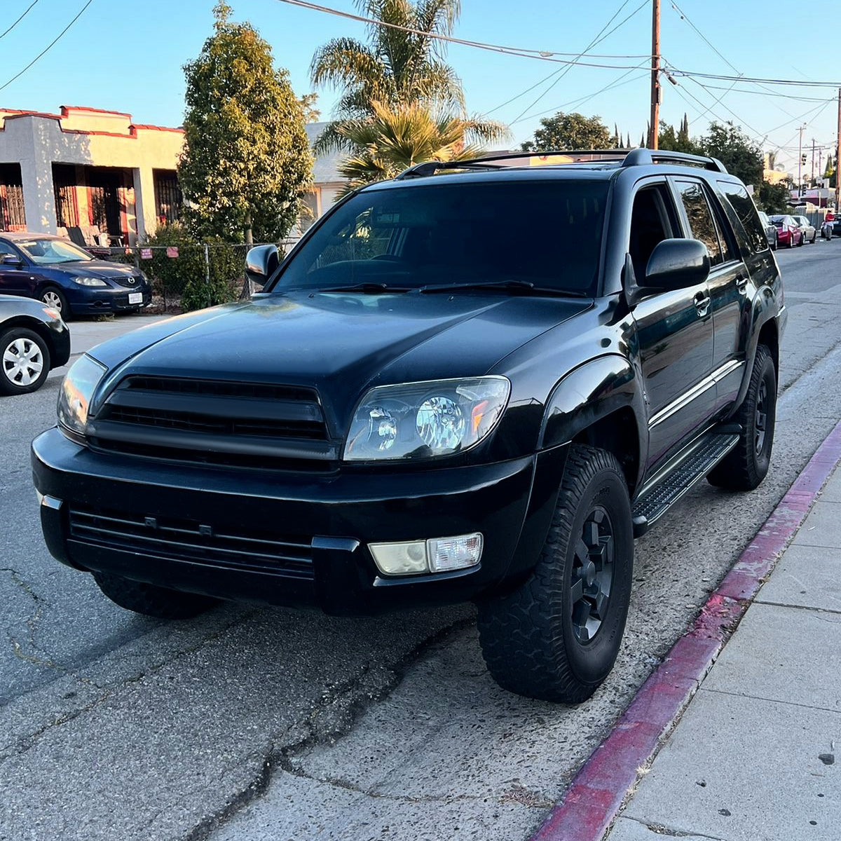 2003-2005 Toyota 4Runner Factory Style Headlights (Matte Black Housing/Clear Lens)