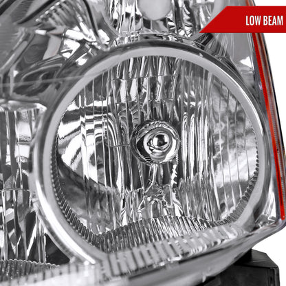 2010-2012 Nissan Altima Sedan Clear Lens Factory Style Crystal Headlights - Driver Side Only