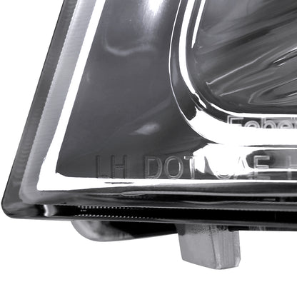 2008-2010 Dodge Grand Caravan Factory Style Headlights - Chrome/Clear Lens