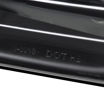 1996-2000 Dodge Caravan Chrysler Voyager/Town & Country Crystal Headlights (Matte Black Housing/Clear Lens)