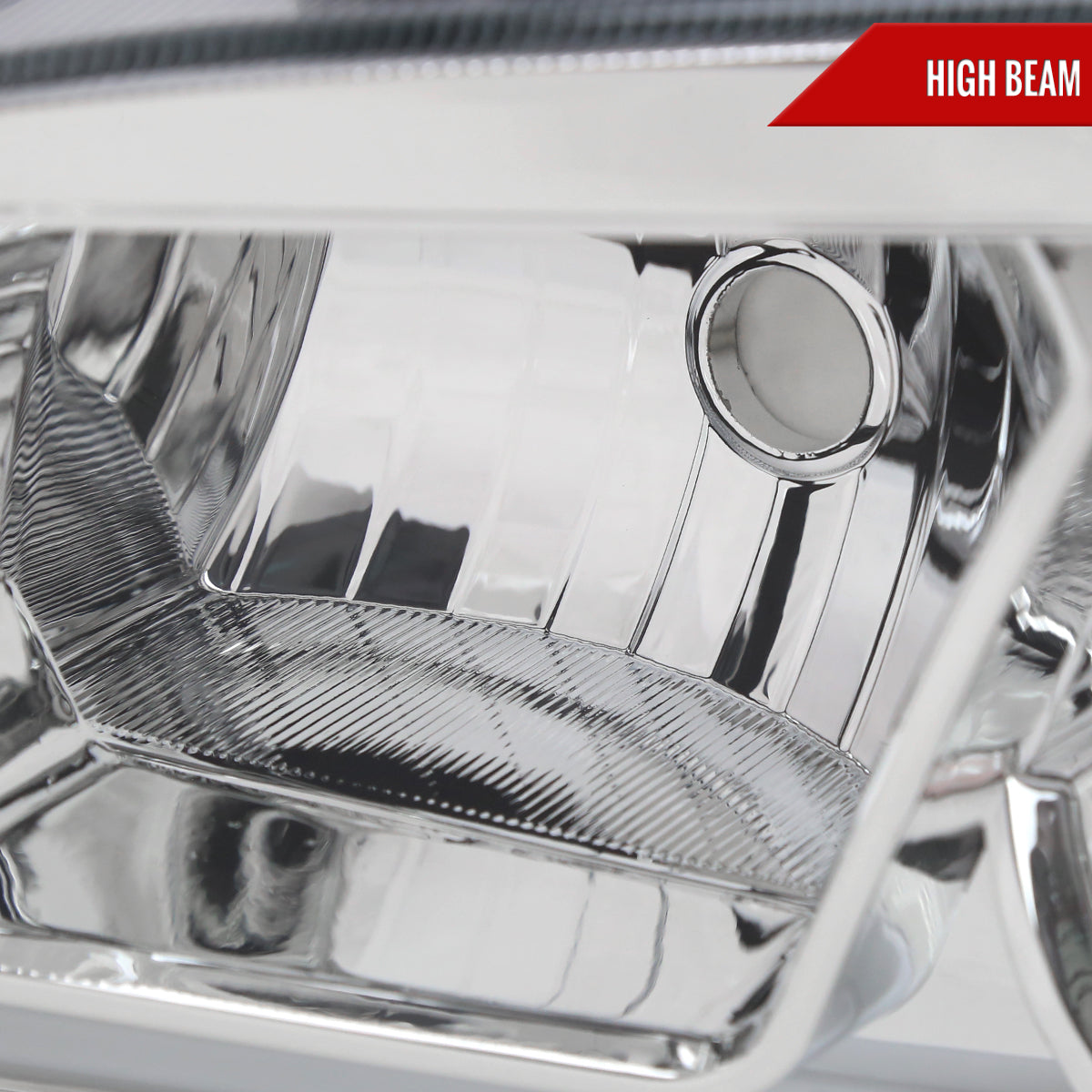 2006-2010 Dodge Charger Switchback Sequential LED Bar Factory Style Headlights (Chrome Housing/Clear Lens)