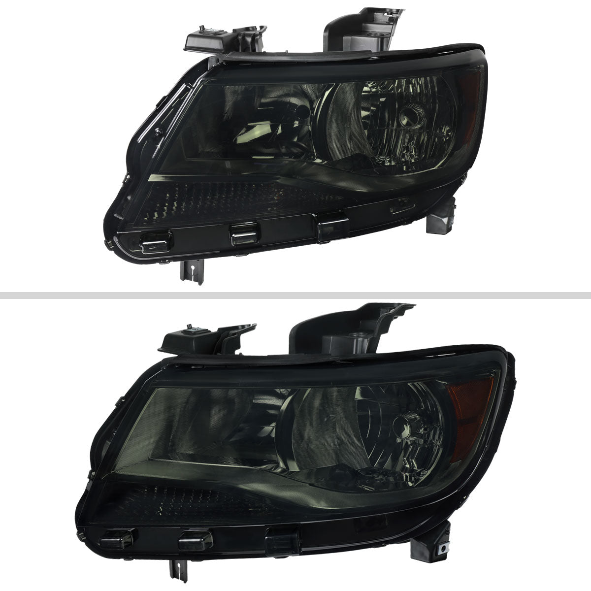 2015-2022 Chevrolet Colorado Factory Headlights (Chrome Housing / Smoked Lens)