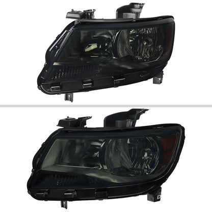 2015-2022 Chevrolet Colorado Factory Headlights (Chrome Housing / Smoked Lens)