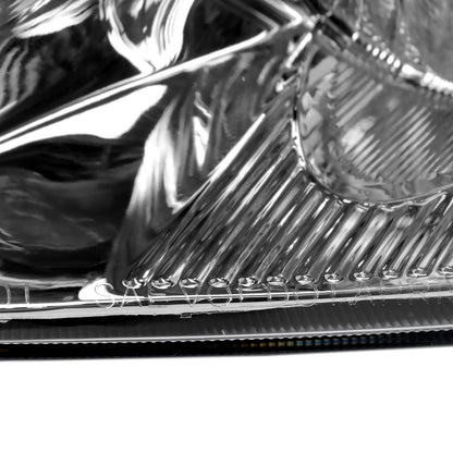 2007-2011 Honda CR-V Factory Style Headlights (Chrome Housing/Clear Lens)