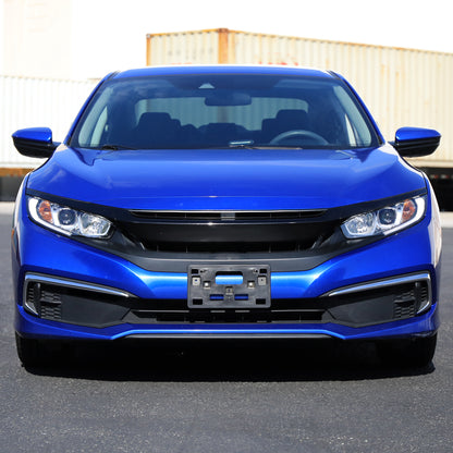 2016-2021 Honda Civic LED Strip Factory Style Projector Headlights (Chrome Housing/Clear Lens)