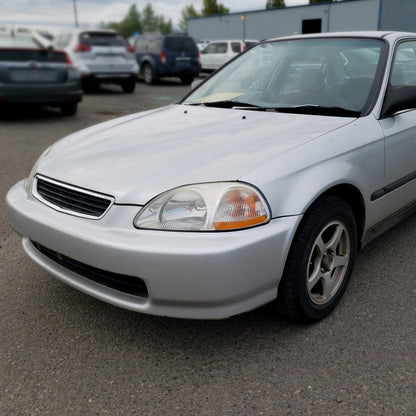 1996-1998 Honda Civic Crystal Headlights (Chrome Housing/Clear Lens)