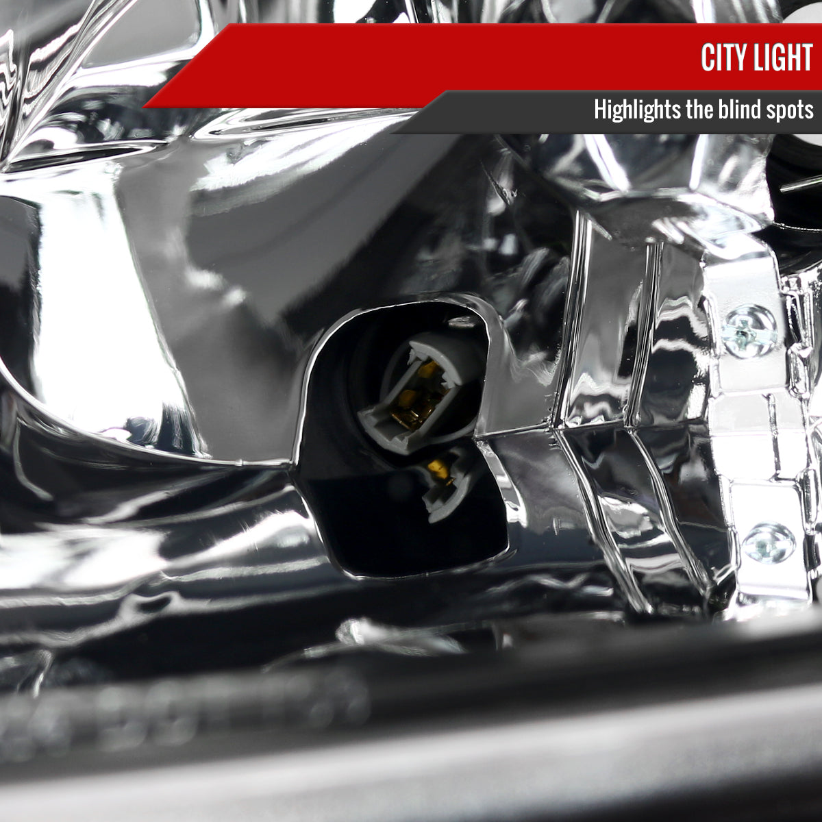 1993-1997 Honda Del Sol Crystal Headlights w/ Amber Reflector (Matte Black Housing/Clear Lens)