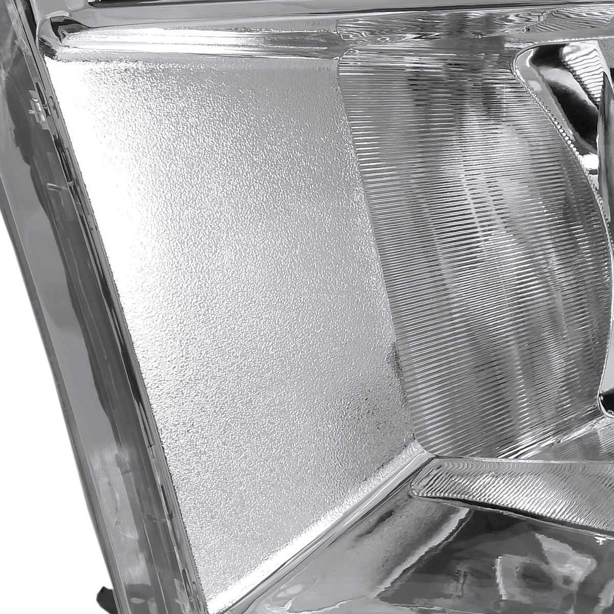 2009-2018 Dodge RAM 1500 / 2019-2021 RAM Classic / 2010-2018 RAM 2500 3500 Factory Dual Style Headlights (Chrome Housing/Clear Lens)