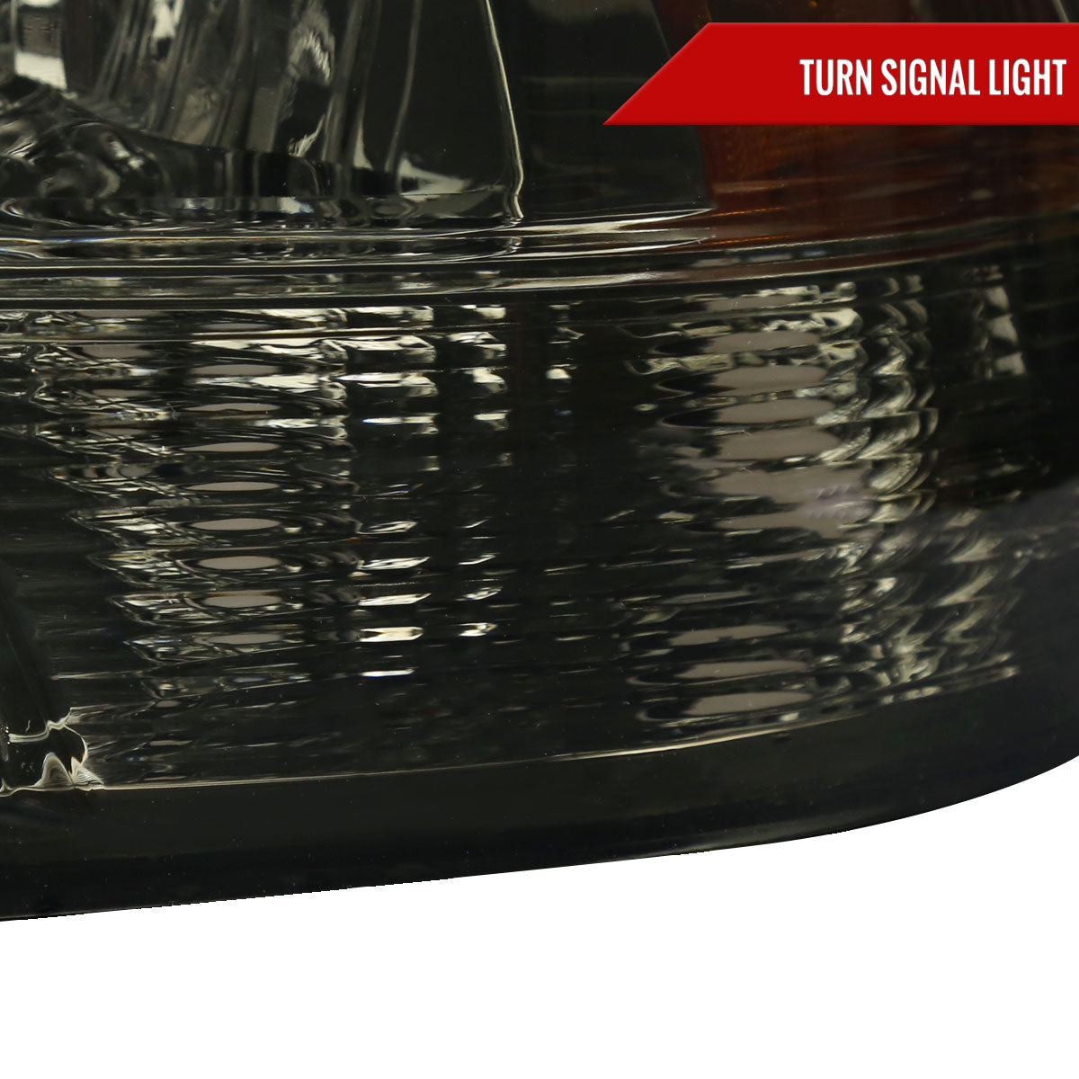 2009-2018 Dodge RAM 1500 / 2019-2021 RAM Classic / 2010-2018 RAM 2500 3500 Factory Quad Style Headlights (Chrome Housing / Smoked Lens)