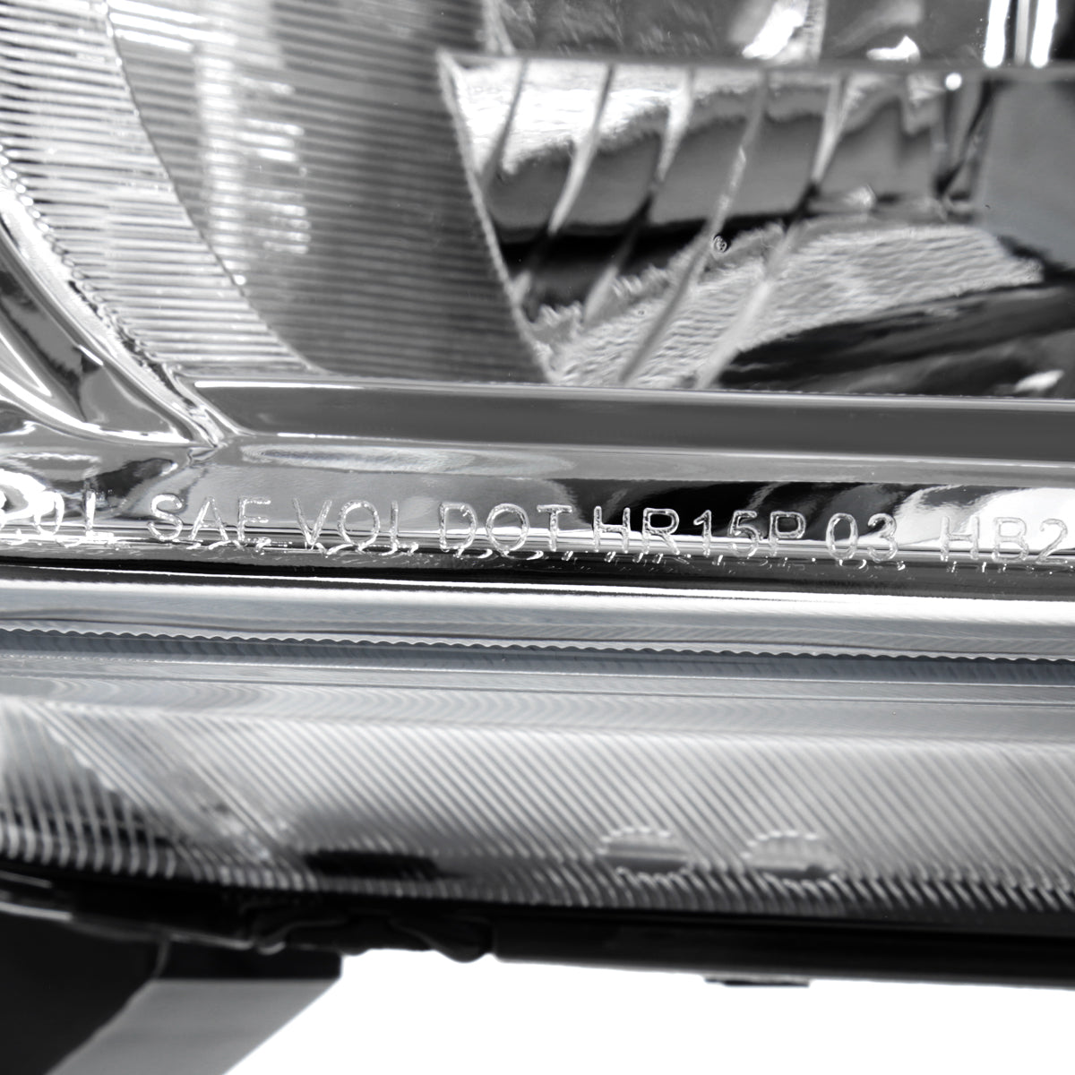 2003-2008 Honda Element Factory Style Headlights (Chrome Housing/Clear Lens)