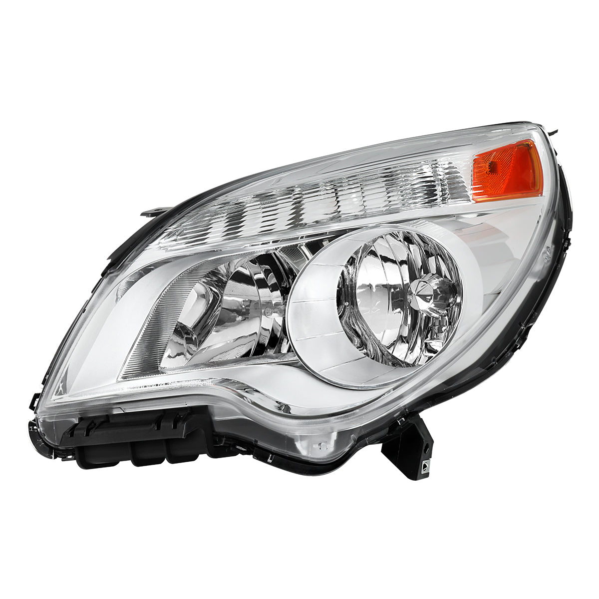 2010â€“2015 Chevrolet Equinox Driver Side Factory Style Headlight (Chrome Housing / Clear Lens)