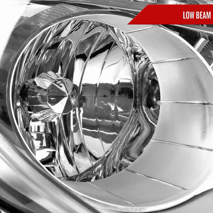 2010â€“2015 Chevrolet Equinox Passenger Side Factory Style Headlight (Chrome Housing / Clear Lens)