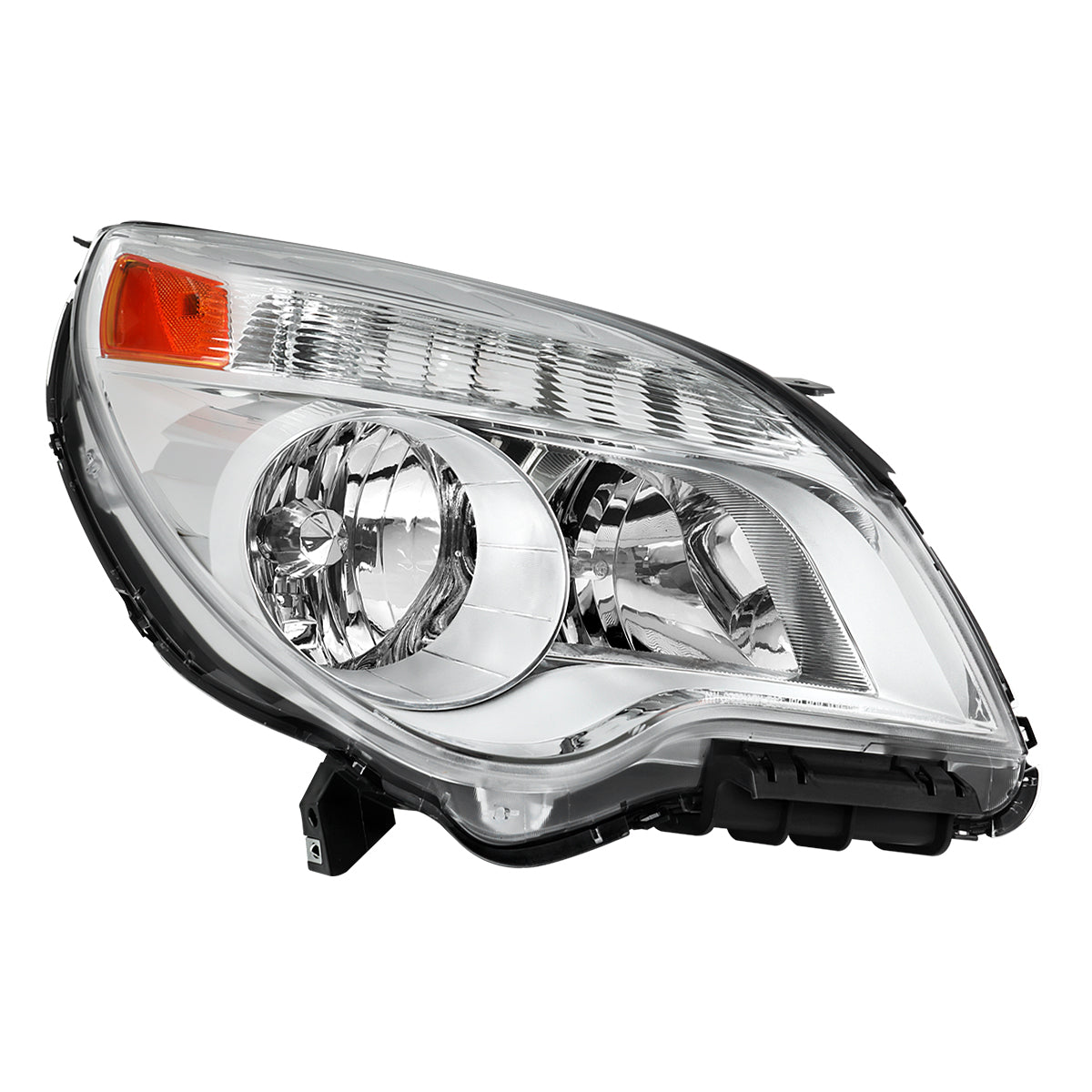 2010â€“2015 Chevrolet Equinox Passenger Side Factory Style Headlight (Chrome Housing / Clear Lens)