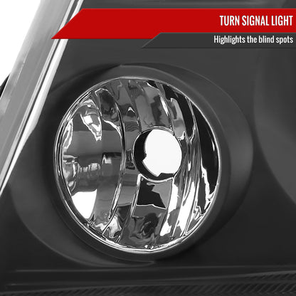 2004-2008 Ford F-150/ 2006-2008 Lincoln Mark LT Factory Style Headlights (Matte Black Housing/Clear Lens)