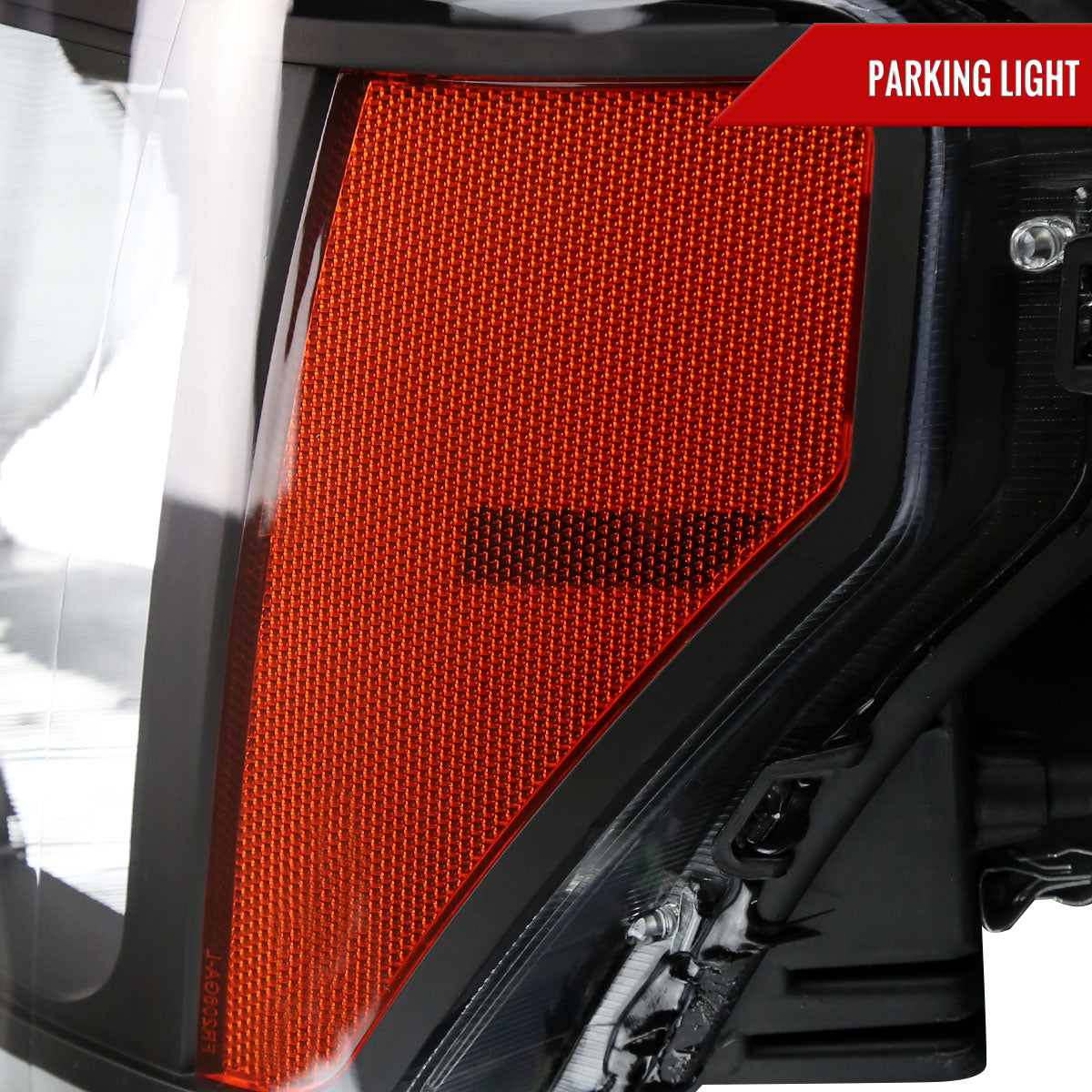 2009-2014 Ford F-150 Factory Style Headlights (Matte Black Housing/Clear Lens)