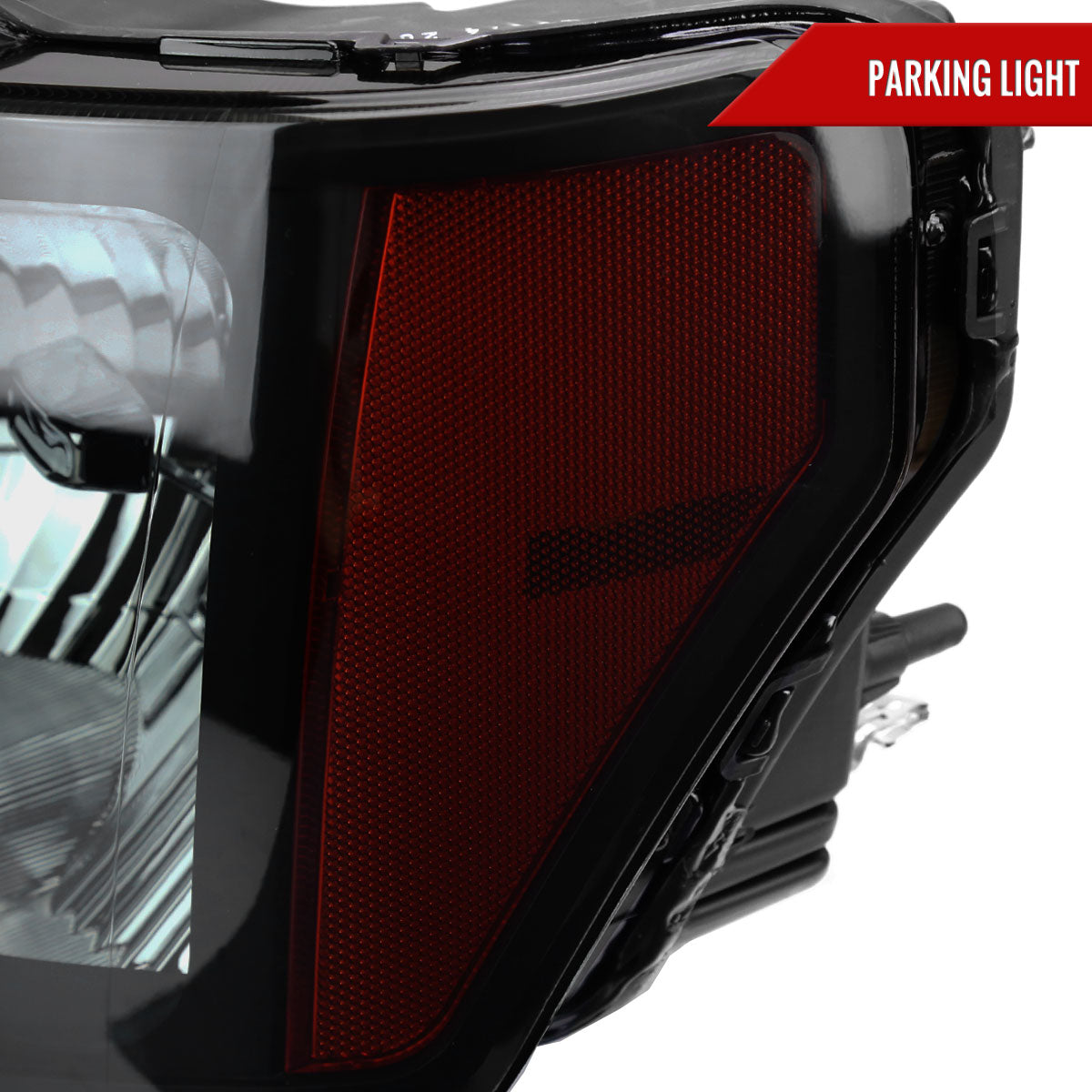 2009-2014 Ford F-150 Factory Style Headlights (Black Housing/Smoked Lens)