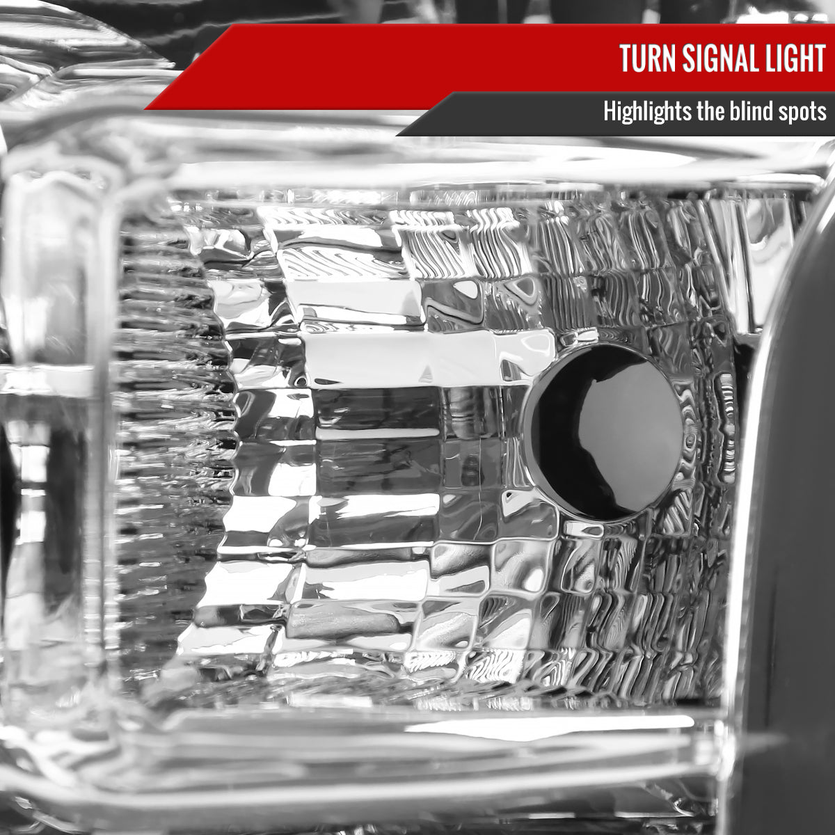 2015-2017 Ford F-150 Replacement Factory Style Headlights (Chrome Housing/Clear Lens)