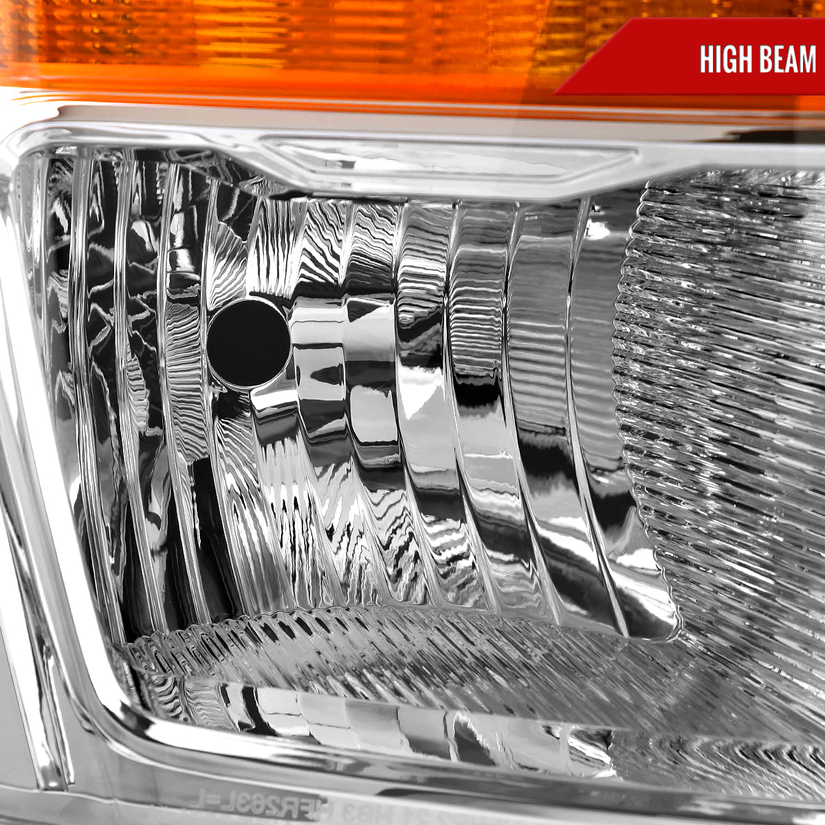 2021-2023 Ford F-150  Factory Style Headlight (Chrome Housing / Clear Lens ) - Passenger Side Only