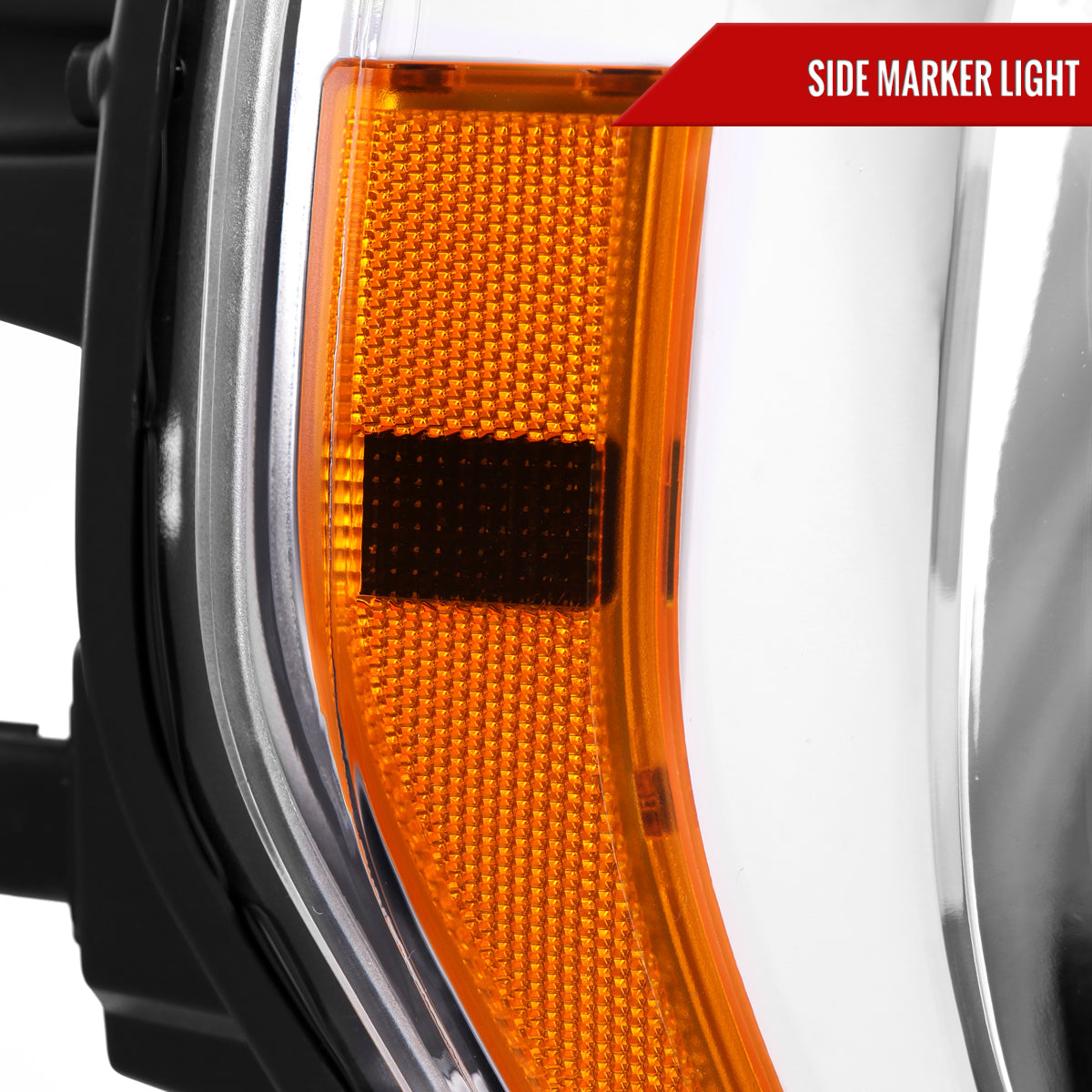 2021-2023 Ford F-150  Factory Style Headlight (Chrome Housing / Clear Lens ) - Passenger Side Only