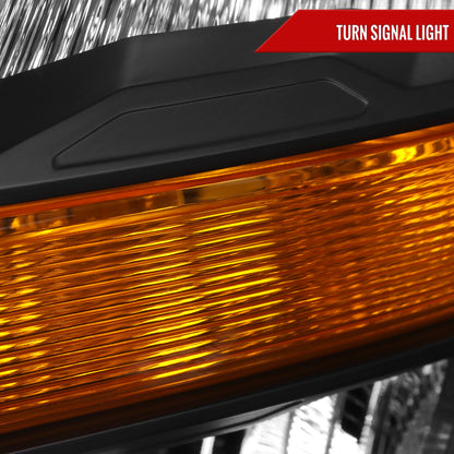 2021-2023 Ford F-150  Factory Style Headlight (Matte Black Housing / Clear Lens ) - Driver Side Only