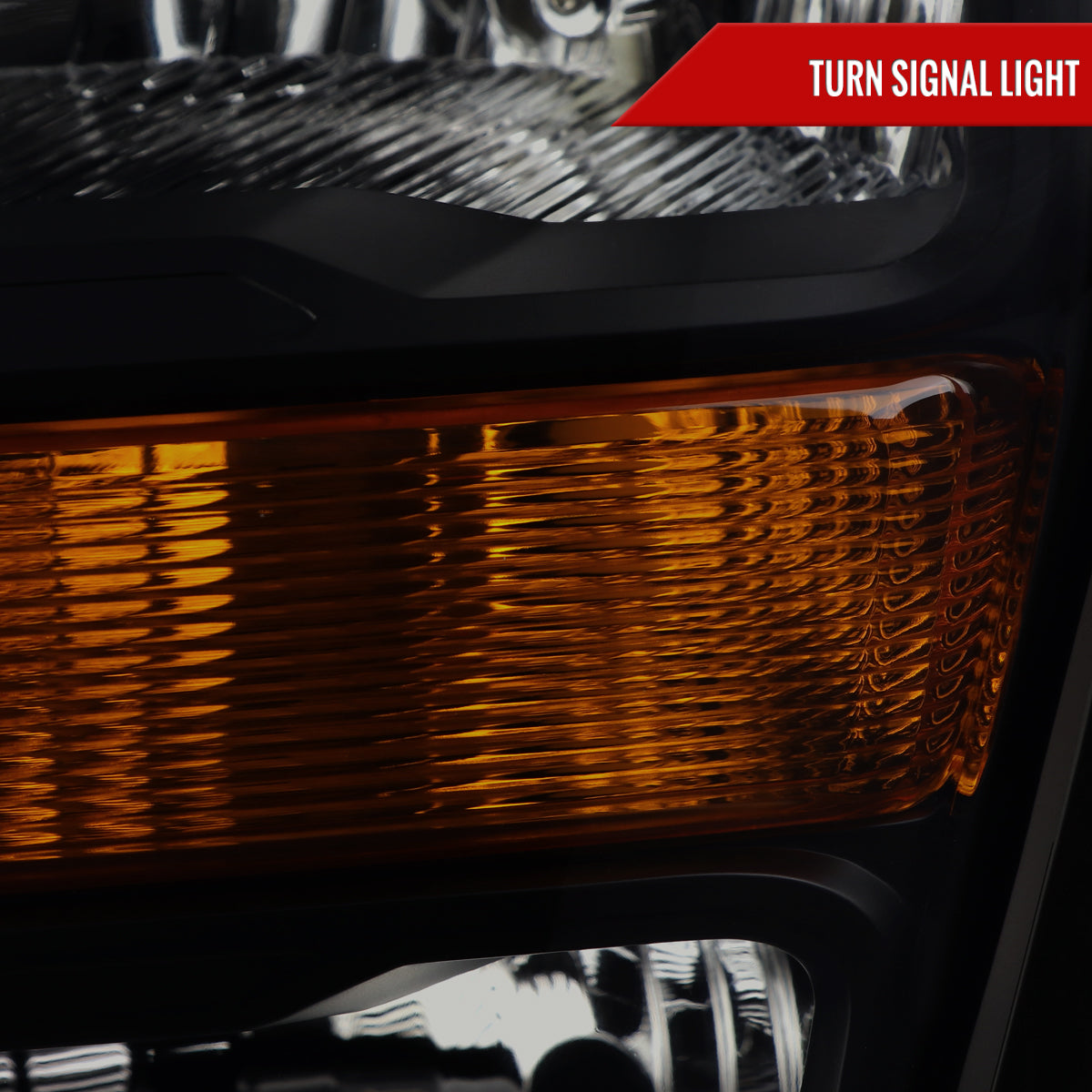 2021-2023 Ford F-150  Factory Style Headlight (Black Housing / Smoked Lens )