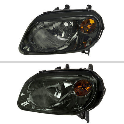 2006-2011 Chevrolet HHR Factory Style Headlights (Chrome Housing/Smoked Lens)