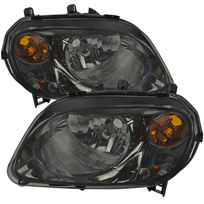 2006-2011 Chevrolet HHR Factory Style Headlights (Chrome Housing/Smoked Lens)