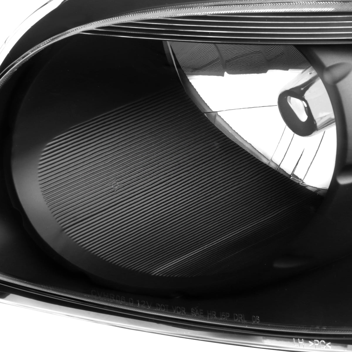 2006-2011 Chevrolet HHR Factory Style Headlights (Matte Black Housing/Clear Lens)