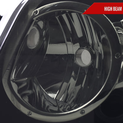 2001-2003 Toyota Highlander Factory Style Headlights (Chrome Housing/Smoked Lens)