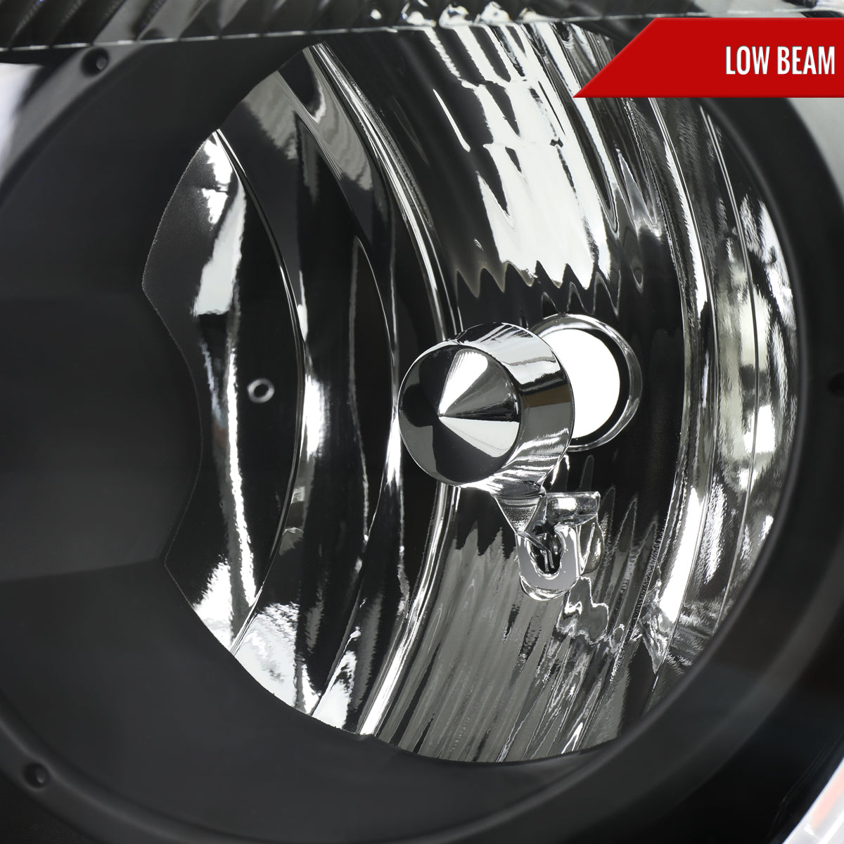 2001-2003 Toyota Highlander Factory Style Headlights (Matte Black Housing/Clear Lens)