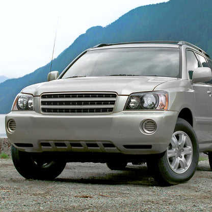 2001-2003 Toyota Highlander Factory Style Headlights (Matte Black Housing/Clear Lens)