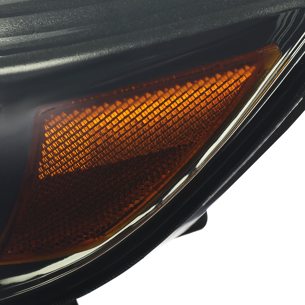 2008-2010 Toyota Highlander Factory Halogen Replacement Headlights (Chrome Housing/Smoked Lens)