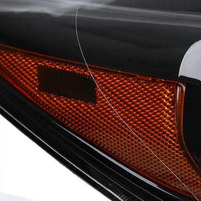 2016-2018 Honda HR-V Clear Lens Crystal Headlight w/ Amber Reflector - Passenger Side Only