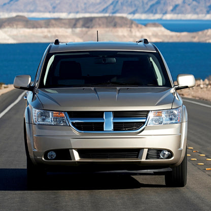 2009-2020 Dodge Journey Factory Style Headlights (Chrome Housing/Clear Lens)