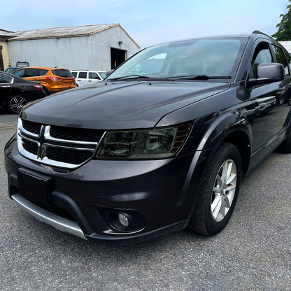 2009-2020 Dodge Journey Factory Style Headlights (Chrome Housing/Smoked Lens)