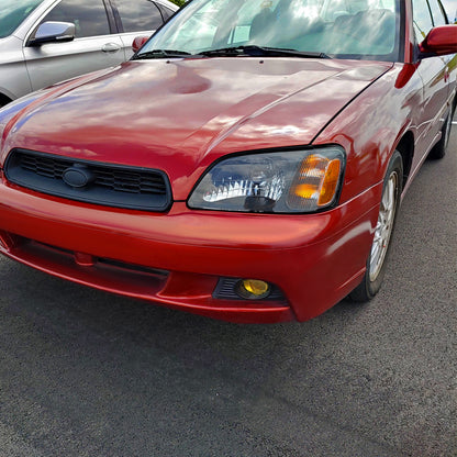 2000-2004 Subaru Legacy Brighton/2003-2006 Baja Sport Factory Style Headlights (Matte Black Housing/Clear Lens)
