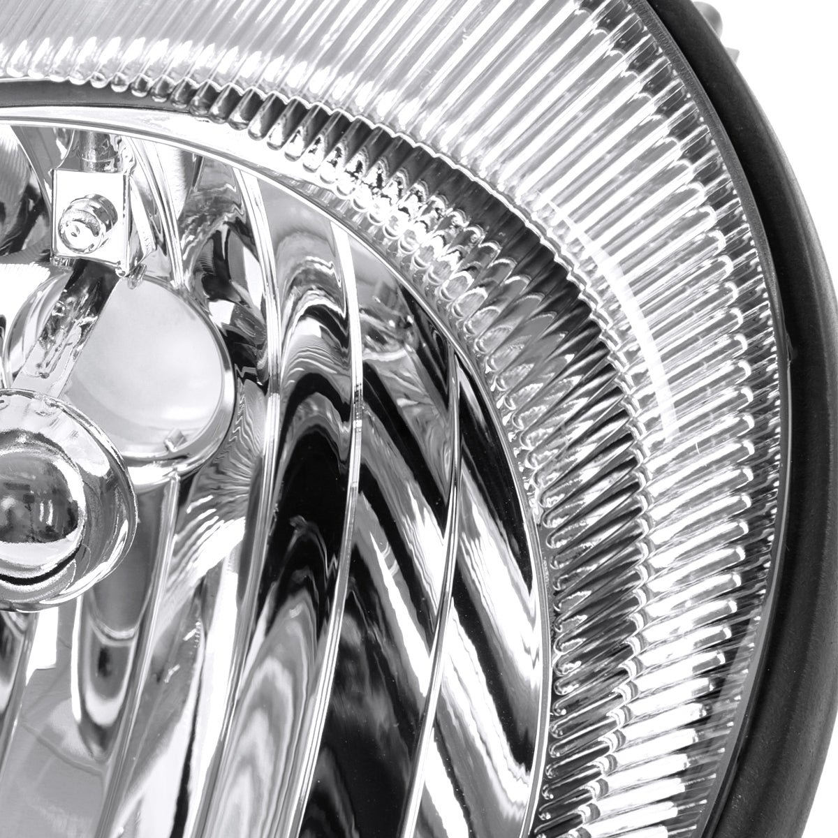 2003-2005 Dodge Neon Factory Style Headlights (Chrome Housing/Clear Lens)