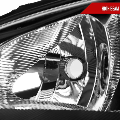 2001-2005 Chrysler PT Cruiser Factory Style Headlights (Black Housing / Clear Lens)