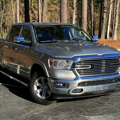 2019-2024 Dodge RAM 1500 Animated LED Bar Factory Style Headlights (Chrome Housing/Clear Lens)