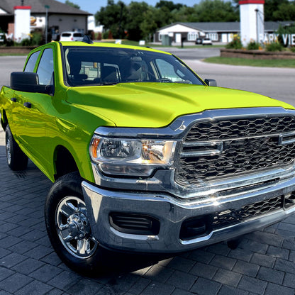 2019-2024 Dodge Ram 2500 3500 Factory Style Crystal Headlight - Passenger Side Only (Chrome Housing / Clear Lens)