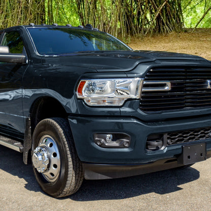 2019-2024 Dodge Ram 2500 3500 Factory Style Crystal Headlight - Passenger Side Only (Chrome Housing / Clear Lens)