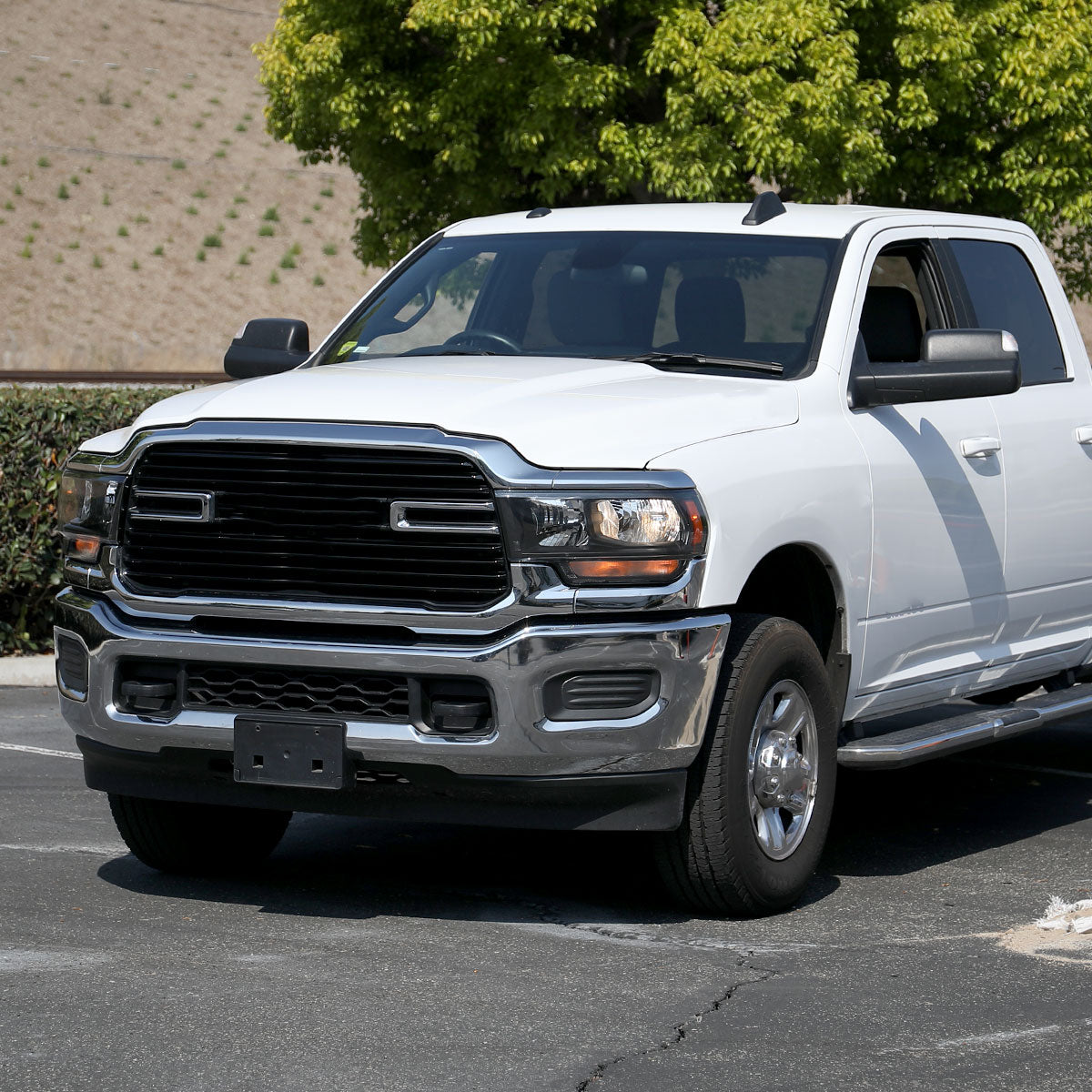 2019-2024 Dodge Ram 2500 3500 Factory Style Crystal Headlight - Driver Side Only (Black Housing / Clear Lens)