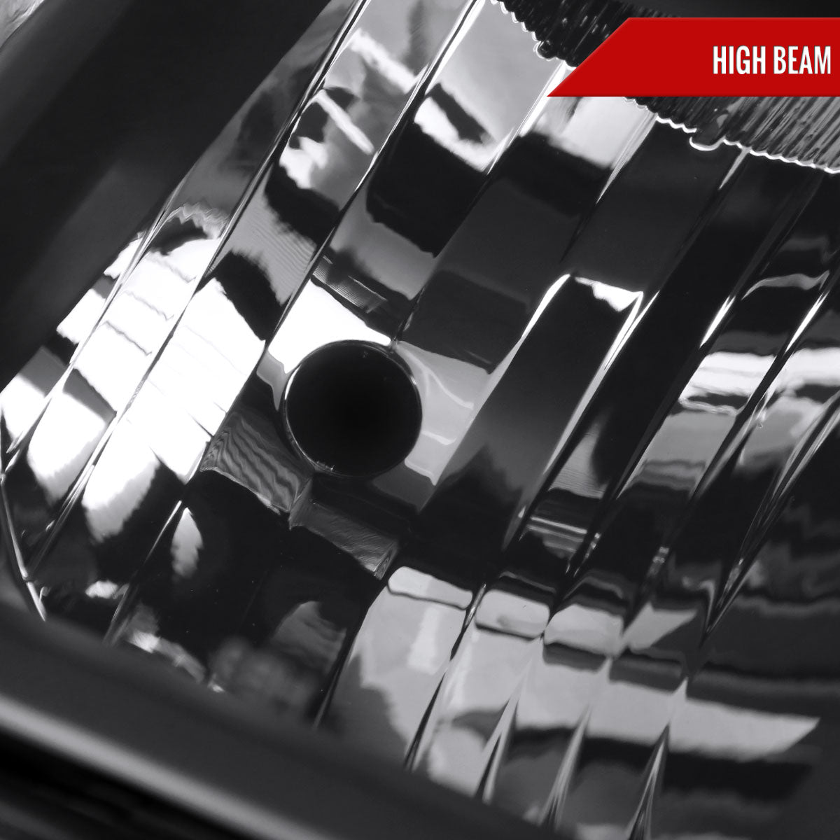 2019-2024 Dodge Ram 2500 3500 Factory Style Crystal Headlight - Passenger Side Only (Black Housing / Clear Lens)