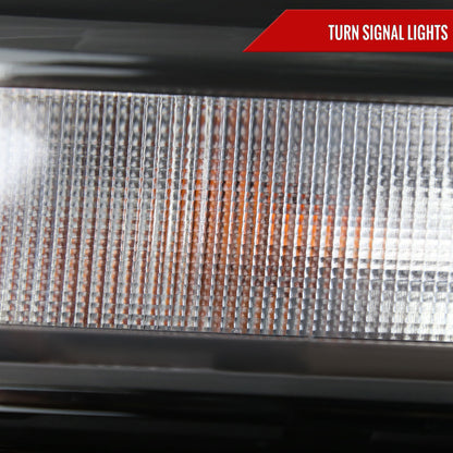 2019-2024 Dodge Ram 2500 3500 Factory Style Crystal Headlight - Passenger Side Only (Black Housing / Clear Lens)