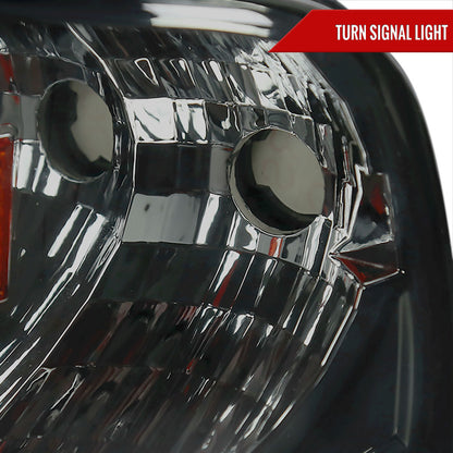 1994-2001 Dodge RAM 1500/ 1994-2002 RAM 2500 3500 Factory Style Headlights (Chrome Housing/Smoked Lens)
