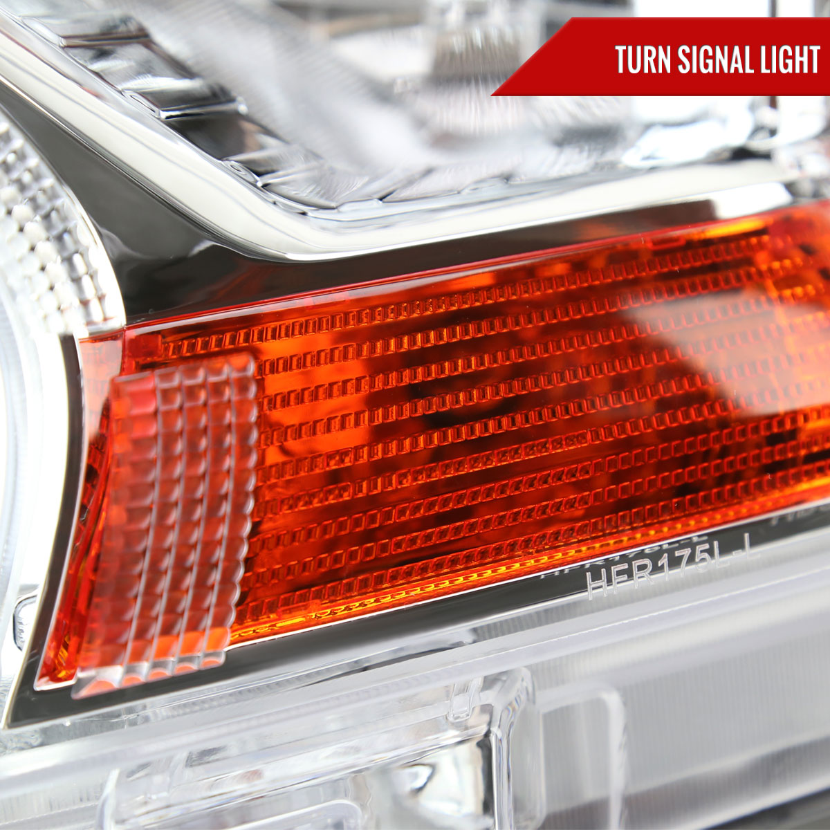 2019-2022 Ford Ranger XL/XLT Factory Style Halogen Headlights (Chrome Housing/Clear Lens)