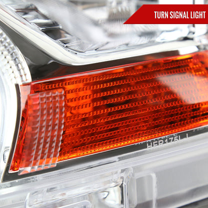 2019-2022 Ford Ranger XL/XLT Factory Style Halogen Headlights (Chrome Housing/Clear Lens)