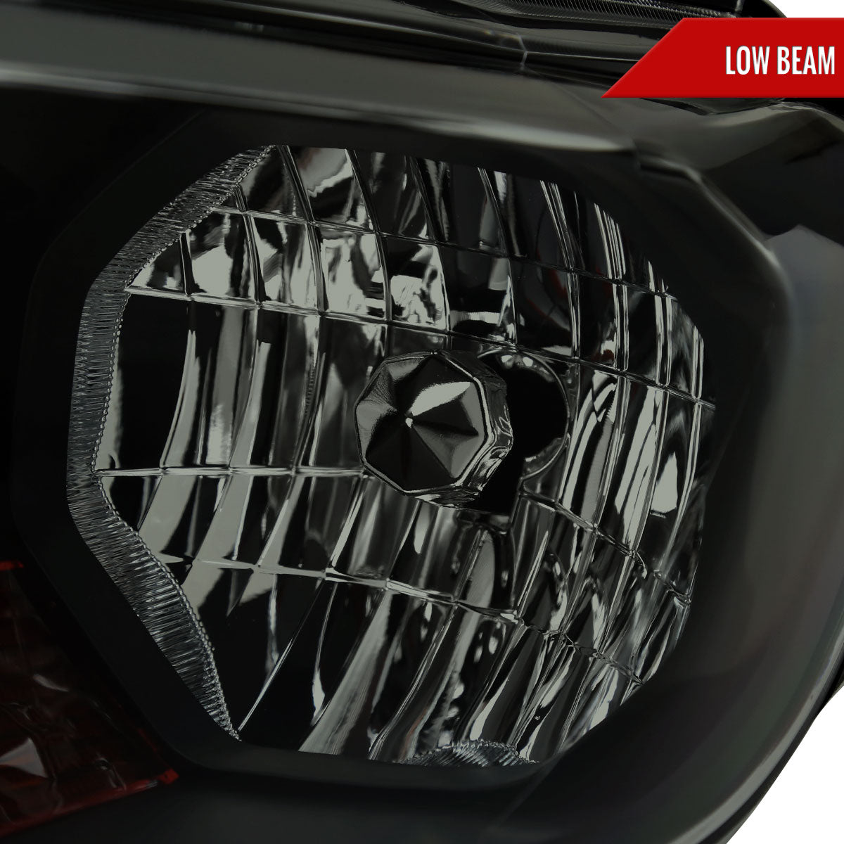 2019-2022 Ford Ranger XL/XLT Factory Style Halogen Headlights (Glossy Black Housing/Smoked Lens)