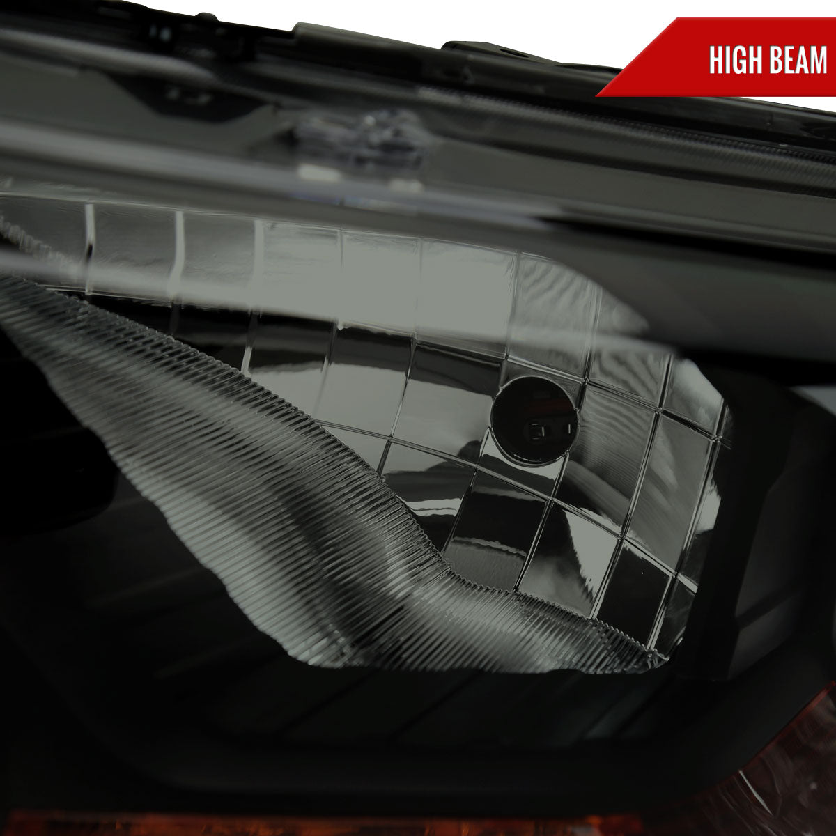 2019-2022 Ford Ranger XL/XLT Factory Style Halogen Headlights (Glossy Black Housing/Smoked Lens)